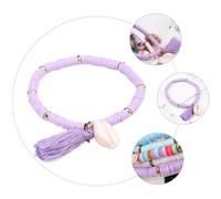 Ipetboom 1 PC Bracelet À Pompon En Coquillage Bracelets D'Amitié Pour Femmes Bracelet Pour Femmes Chaîne Main Femmes Bracelets Bijoux Pompons Bijoux Fantaisie Pour Femmes Pâte