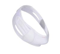 Ipetboom 1 Pièce ceinture de mise en forme du visage Ride soin du visage serrer mâchoire double menton jugulaire femme sangle visage en tissu blanche