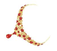 Ipetboom 1 Pièce De Couronne En Strass Bijoux De Front Mariage Jour Formel Demoiselle D'Honneur Ornement Vintage Chaîne Accessoires De Cheveux Pour Femmes Coiffe De Mariée