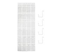 Ipetboom 1 pièce de Rangement Mural à Poches Multiples Organisateur Pratique pour Petits Objets pour Maison Cases Non Tissé avec Crochets