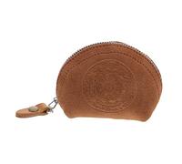 Ipetboom 1 Pièce Portefeuille De Rangement Wenhua Coin Petit Sac à Monnaie Changer Les Sacs à Clés Bourse Titulaire du Changement Porte Monnaie Homme Poche Cale Porte-Monnaie Chocolat Cuir