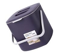Ipetboom 1 pièce Poubelle Plastique à Double Compartiment avec Anse Conteneur de Déchets Classifié pour Cuisine et Maison pour Épluchures Tissus et Déchets Divers
