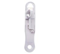 Ipetboom 1 Pièce Trancheuse à Haricots Multifonctionnelle Outil de Cuisine Pratique Blanc avec Design Compact et Accroche Murale Facile à Utiliser
