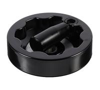 Ipetboom 1 pièce Volant à Main Pliant Bakélite pour Machine Outil Roue à Main Ondulée Poignée Rotative pour Fraisage et avec