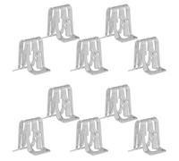 Ipetboom 10 Clips de Fixation Universels pour Panneau de Console Centrale Automobile, Dispositif de Retenue pour Garniture Intérieure de Volant, Fixation Robuste pour Carrosserie,