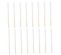 Ipetboom 10 Coton Tiges Bois Applicateurs Cosmétiques pour Maquillage des Sourcils Démaquillant pour Yeux et Outils Beauté pour Soins Visage et Maison