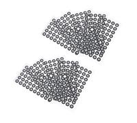 Ipetboom 10 feuilles Points de Marquage Réfléchissants pour Scanner Film Réfléchissant Pet de Points Ømm Intérieur Ømm Extérieur Marqueurs Haute Précision pour Numérisation