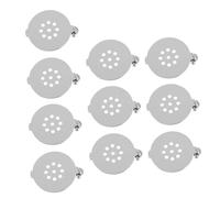 Ipetboom 10 pièces Broches DIY Bases Broche Rondes pour Création Bijoux Épingles Décoratives Robustes pour Vêtements et Accessoires Femme