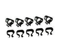 Ipetboom 10 Pièces Clips de Fixation pour Meubles de Jardin Rotin Lot de Grands Petits Pinces Dalignement pour Terrasse Résistants Chaleur et Faciles à Installer sans Outil
