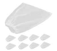 Ipetboom 10 Pièces clou poussière art sacs d' à ongles pochette pour d' tissu non tissé blanche