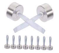 Ipetboom 10 PièCes Couvercles De Bouteilles D'Eau En Acier Inoxydable Avec PoignéE Corde Couvercles Isolants Et ÉTanches À Visser Pour Gourde Eau Bouteilles De Sport Et Voyage