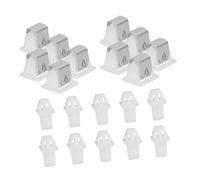 Ipetboom 10 pièces Kit Loquets Porte Sèche-linge de Rechange Électroménager Faciles à Installer pour Sèche-linge et Différents Appareils Ménagers