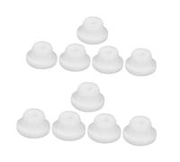 Ipetboom 10 pièces Lot de Bouchons Silicone Réutilisables Scellant pour Bouteilles Flacons et Tubes Bouchons Étanches pour Vin et Boissons Conservation