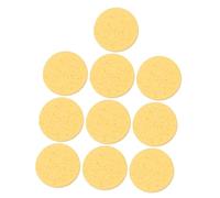 Ipetboom 10 pièces Lot de Éponges Visage Cellulose pour Soin Peau Exfoliantes et Nettoyantes Maquillage Doux Texture Élastique Adaptées à Chaque Type de Peau