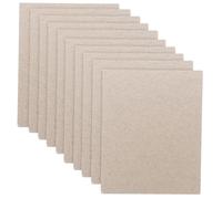 Ipetboom 10 Pièces Microwave Oven Mica Sheets Heat-resistant Flame Retardant Insulation Plates For Kitchen Appliance Repair Replacement