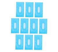 Ipetboom 10 Pièces Patch De Refroidissement Réducteur De Fièvre Infantile Enfants Correctif Tapis De Refroidissement Bandes Frontales Plaque De Fièvre Blanche Ou