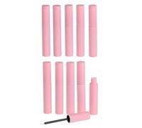 Ipetboom 10 Pièces Tube Mascara Vide Portable avec Brosse pour Stockage Crème Cils de Petites Bouteilles Maquillage Étanche