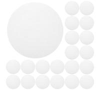 Ipetboom 100 feuilles Papier de Riz Rond pour Calligraphie Chinoise et Peinture Traditionnelle Papier Art Ronde Blanche pour Pratique Artisanat et Dessin