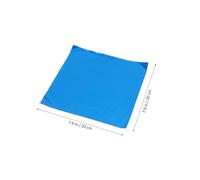 Ipetboom 100 Pièces Aluminium Alimentaire Aluminium Bleu pour Bonbons Chocolat Thé et Sûr Usage Maison et Barbecue
