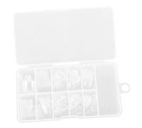 Ipetboom 100 Pièces Armures Pour Les Pieds Formes D'ongles Bouts D'ongles Clairs Astuces Faux Ongles Kit De Pointes D'ongles Fournitures Pointes Artificielles Transparent Plastique