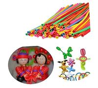 Ipetboom 100 pièces Ballons Latex pour Modélisation Fournitures de Fête Couleurs Mélangées