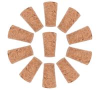 Ipetboom 100 pièces Lot de Bouchons Liège Coniques Naturels pour Bouteilles de Vin Bouchons de Remplacement pour Bouteilles Ouvertes Décoratifs et Préservant la Fraîcheur des Boissons