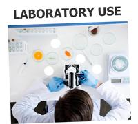 Ipetboom 100 Pièces Papier Filtre Quantitatif Diamètre Absorbant pour Laboratoire Analyse Liquide Précise et Filtration Huile et Eau