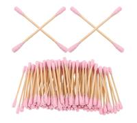 Ipetboom 1000pièces Cotons-tiges Démaquillants Spirale à Double Embout Applicateurs de Coton pour Nettoyage des Oreilles et Application de Cosmétiques