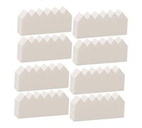 Ipetboom 100pièces Lot De Houppettes Maquillage Jetables Latex Synthétique Petite Avec Surface Douce Pour Maquillage Précis Et Confortable Outil Visage Pour Application Et Fixation Uniforme