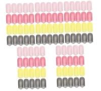 Ipetboom 100pièces Outils De Retrait De Vernis à Clips De Trempage Réutilisables Plastique Pour Manucure Ajustables Et Pratiques Pour Éliminer Le Vernis Gel