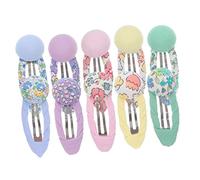 Ipetboom 10pièces Barrette Tissu Pour Garçon Fille Accessoires De Cheveux Filles Éléments Colorés Pour Fêtes Et Quotidien