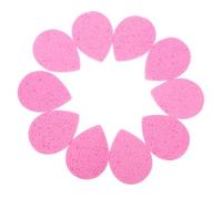 Ipetboom 10pièces Éponge Démaquillante Réutilisable Nettoyage Facial Portable Exfoliant Et Lavable Éponge Cellulosique Pour Maquillage Nettoyage Visage