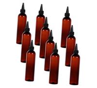 Ipetboom 10pièces Flacons Distributeurs de Shampoing et Lotion de Voyage Plastique pour Maison et Hôtel Légers et Portables