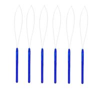 Ipetboom 10pièces Outils De Pour Extensions De Cheveux Enfile- Et Aiguilles Pour Anneaux Kit Pratique Pour Salon Et Usage Domestique