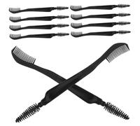 Ipetboom 10pièces Peigne à Cils Multifonction Avec Brosse Sourcils Double-embout Portable Pour Maquillage Précis Et Soins Des Sourcils