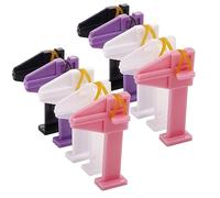 Ipetboom 10pièces Pince De Positionnement Pour Gel Extension Ongle Outil De Manucure Plastique Clip à Manucure