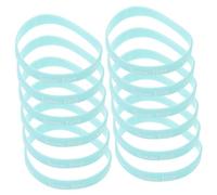Ipetboom 12 pièces Bracelets Team Boy Silicone Ajustables pour Gender Reveal Accessoires Interactifs et Décoratifs pour Shower et Fête Dannonce des Sexes