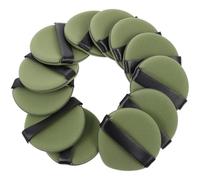 Ipetboom 12 pièces Double-sided Waterdrop Makeup Puff For Wet And Dry Use Soft Cosmetic Powder Cushion For Gentle Foundation Application