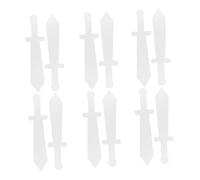 Ipetboom 12 Pièces Graffiti Légères pour Garçon Fille Accessoires Chevalier Médiéval DIY Costume Jeu de Rôle Décoration Fête Halloween