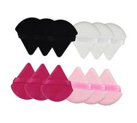 Ipetboom 12 Pièces Lot D'éponges Applicatrices Pour Maquillage Visage Confortables Pour Peau Et Usage Varié