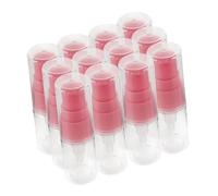 Ipetboom 12pièces Flacons De Lotion Rechargeables Avec Pompe Transparents Lot De Mini Contenants De Voyage Pour Soins De Peau Cosmétiques Et Produits De Toilette