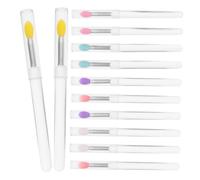 Ipetboom 12pièces Gommage à Silicone Applicateur De à Pinceau Set De Applicateurs De Gloss Multi-usages