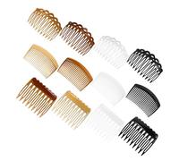 Ipetboom 12pièces Peignes de Coiffure Latéraux Vintage Peignes à Chignon pour Mariage Accessoires de Cheveux pour Femmes et Filles Fixation Forte