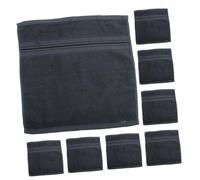 Ipetboom 12pièces Set De Serviettes Coton Ultra Et Absorbantes Pour Bain Lingettes Lavables Coton Parfaites Pour