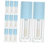 Ipetboom 14pièces Lot De Tubes De Brillant à Vides Plastique Transparent Avec Baguettes Pour Gloss Et Cosmétiques Rechargeables