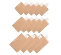 Ipetboom 15 pièces Lot de Pochettes Rechargeables Étanches pour Lotion de Voyage Sacs Compactes Kraft Anti-fuite pour Cosmétiques et Crèmes
