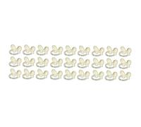 Ipetboom 150pièces Anneau De Pratique Pour Vernis à Support Affichage Pour Art Des Couleurs Naturelles Blanc