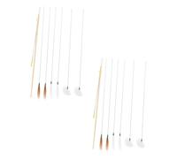 Ipetboom 16 pièces Kit Professionnel pour Nettoyage des Oreilles Accessoires Sûrs et Pratiques pour Élimination Du Cérumen Outils de Soin Auditif Légers et Antidérapants pour Usage