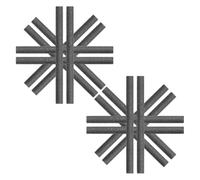Ipetboom 18 Pcs Électrode de Graphite Stable à Haute Conductivité, Bâtonnet de Carbone Lisse 3,54 Pouces pour Expériences de Chimie et Usages Industriels en Laboratoire