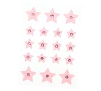 Ipetboom 18pièces Autocollants De Couverture Pour Visage Et Stickers Forme De Coeur Et Etoiles Cache-cicatrices Et Imperfections Facile à Appliquer Et Style
